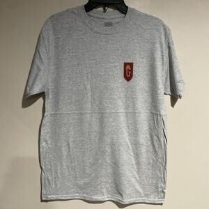 Harry Potter And The Cursed Child Gray Gryphindor Crest T-Shirt Adult Sz Med